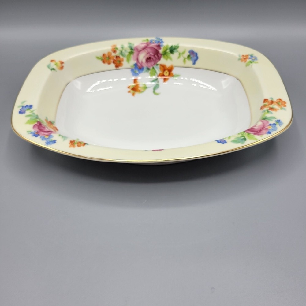 Vtg TK Thuny Lexington Czechoslovakia Serving Platter Rectangular 10.25"x7.5"